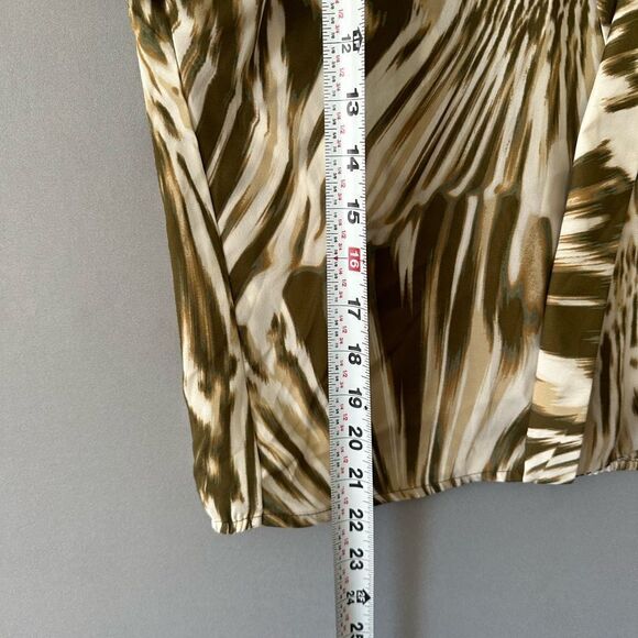 🎉5 for $45 🎉NWT Worthington Wrap Top Blouse Shirt Women Size M - Picture 5 of 5